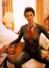 Demi Moore, bodypainted